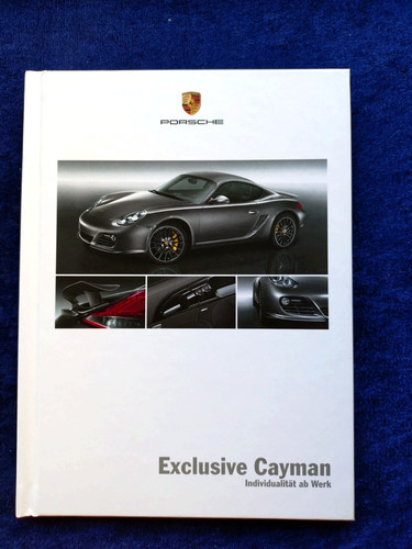 Porsche exclusive cayman - exclusive,