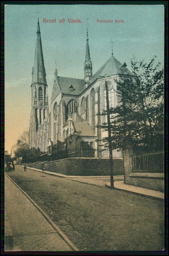 Vaals parochie kerk - ak,