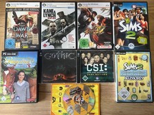 9 verschiedene PC-Spiele –