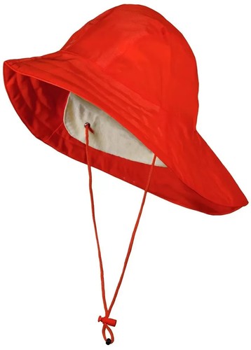 Bms regenhut südwester rot - regenhut,