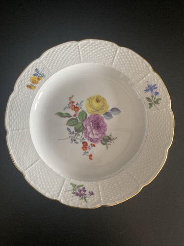 Meissen porzellan teller - porzellan,