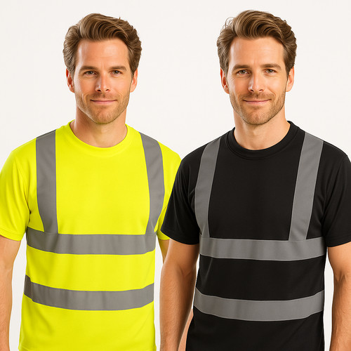 Warnschutzshirt arbeitsshirt - warnschutzshirt,