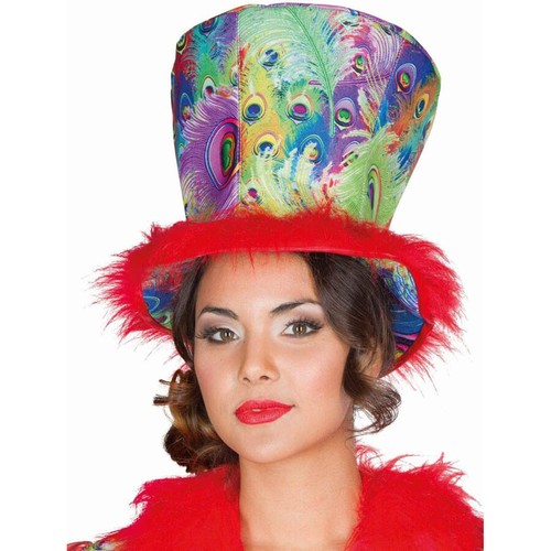 Pfau feder hut karneval - feder, #
