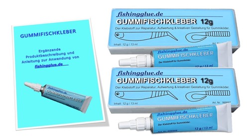 Stk gummifischkleber 12g - 2-stk.,