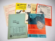 5x Original Prospekt