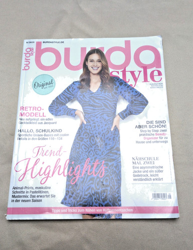 Burda style moden 2019 - moden, 08/2019