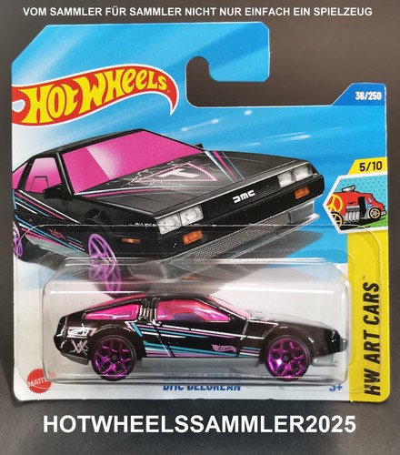 Hot wheels dmc - "dmc, delorean"