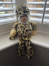 Nici Wild Friends Leopard Schlenker 20 Zoll weiches Plüschtier SELTEN SAMMLERSTÜCK RIESIG