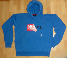 Hoodie Gr. L Diesel Kapuzenpullover Kängurutasche langarm Pullover Pulli