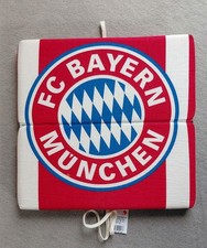FC Bayern München Klappkissen Blockstreifen * 33 x 33 cm * Klappstuhlkissen
