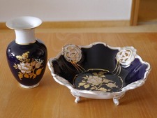 Vase und Gebäckschale aus