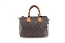 Echte Louis Vuitton Speedy 25 Handtasche Monogramm Canvas M41528 LV 52778