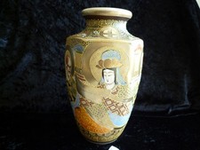 Antike Keramik Vase Satsuma