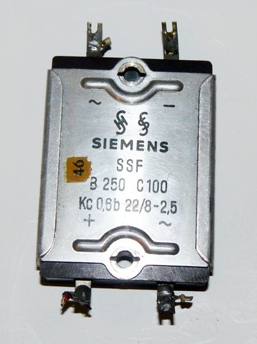 Siemens selen gleichrichter - siemens, selen-gleichrichter