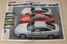 Auto Bild 25/1990 Opel Calibra