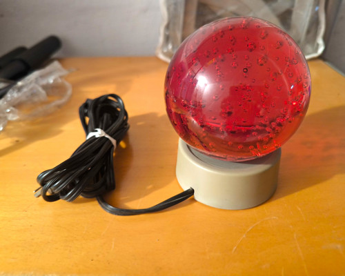Kugellampe tischlampe rote - tischlampe,
