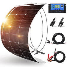 Dokio Solarpanel 12v 200W Flexibel Solarmodul Kit für Batterie Camping Wohnmobil