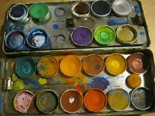 Pelikan Wasser-/Deckfarbenkasten 60er Jahre Retro Vintage 735/24 Metallasten