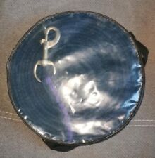 Pferde Longierleine lila/schwarz mit Tragetasche