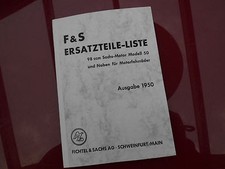 Ersatzteileliste Ersatzteile F