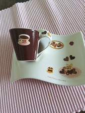 Villeroy & Boch New Wave Caffe Kekse Mokka Espressoset 2 tlg.,  Rarität, Neu !