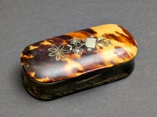 Tabatiere um 1870 SCHILDPLATT