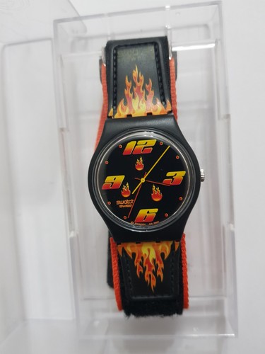 Swatch snowpass skb106 fire - snowpass,