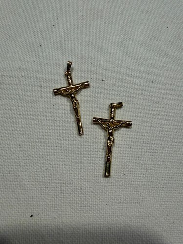 Kruzifix kreuz anhänger - 2x,