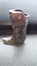 Metall Feuerzeughülle Cowboystiefel Marlboro für Mini BIC Vintage