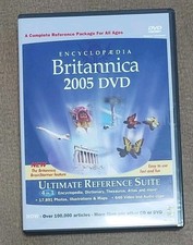 PC DVD-Rom Encyclopaedia Britannica 2005 Ultimate Reference Suite Engl. Win & Ma