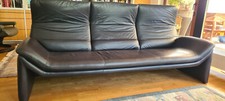 designer sofa hans kauffeld  leder gebraucht, dreisitzer Sondermaß Breite 210 cm