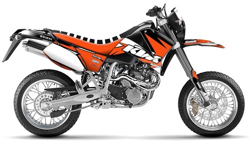 Ktm dekor sxc 625 640 - ktm,