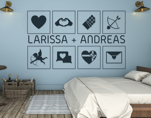 Wandtattoo schlafzimmer name - schlafzimmer,