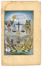 Indianer Miniatur Malerei Of