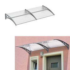 Türüberdachung Markisenunterstand vorne hinten Veranda Außenschirm Terrassendach 200x75cm