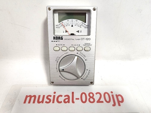 Korg 120 chromatic tuner - korg,
