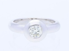 Top Preis Verlobung Ring 0,40 ct. Solitaire Brillant 585 Gold Wert: 4.000,- EUR