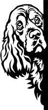 COCKER SPANIEL Aufkleber -