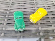 DDR-Modellauto M 1:87, Herr, Oldtimer Modell, gelber EMW 340 und grüner EMW 340