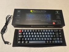 Keychron K6 Pro Wireless Tastatur DE-ISO-Layout QWERTZ / Red Switches