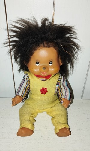 Ddr monchichi alte puppe igel - ddr,