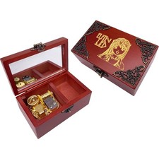 Spieluhr Holz Elfen Lied