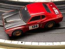 Faller Aurora  - Ford Capri mit AFX Motor - Nachbau Rennwagen - Neue Silikon HR