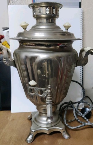 Russischer samowar elektrisch - russischer, samowar,