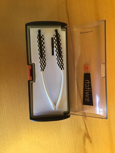 Schwarz weißes brillengestell - schwarz-weißes,