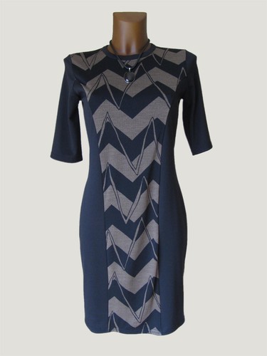 Edles etui kleid tunika zick - kleid,