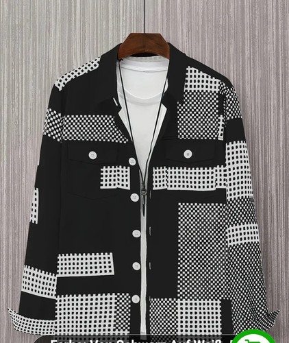 Schwarz weiße jacke - weiße, ohne