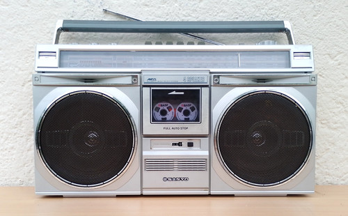 Ghettoblaster sanyo m - ghettoblaster,