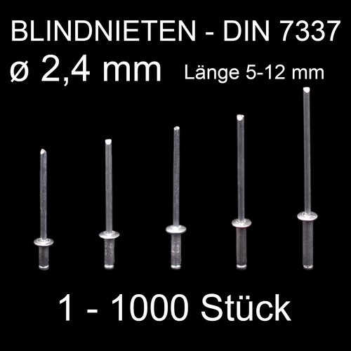 Blindnieten popnieten alu - popnieten,