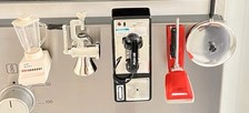 5 Stück ACME Vintage Kühlschrank Magnete zum Sammeln Telefon Mixer etc.